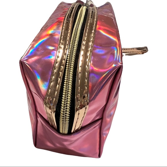 “PINK” IRIDESCENT COSMETIC BAG - Picture 6 of 10